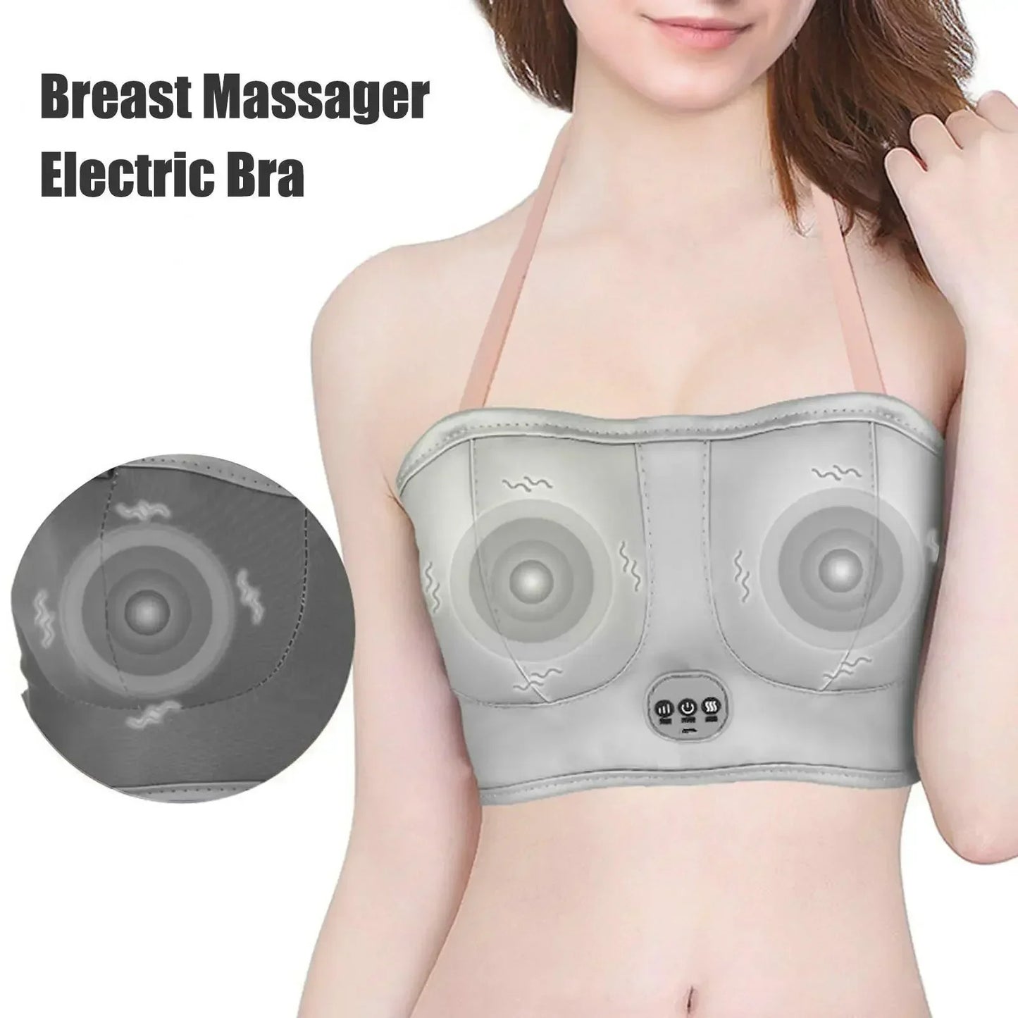 ElectraLift EMS Bust Massager Bra ( Pack of 3 )